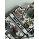 Replica Christian Dior Medium Lady D-Lite Bag Jardin Botanique Embroidery White