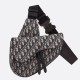 Fake Christian Dior Saddle Belt Men Bag Oblique Canvas Replica