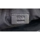 Replica Fendi Mini Baguette FF Motif Bag Black