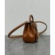 Fake Celine Mini 16 Bag Natural Calfskin Coffee Replica