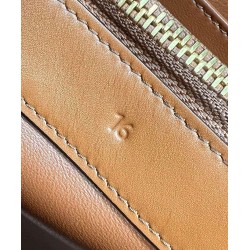 Fake Celine Mini 16 Bag Natural Calfskin Coffee Replica