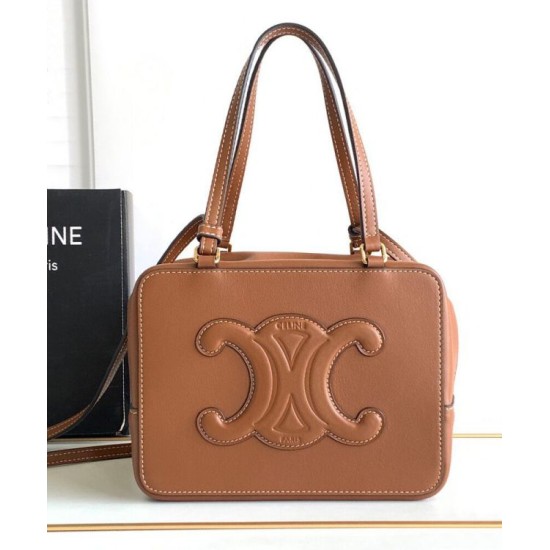 Replica Celine Folded Cube Bag Coffee