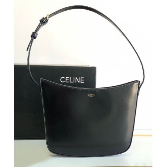 Replica Celine Medium Celine Croque Bag Black