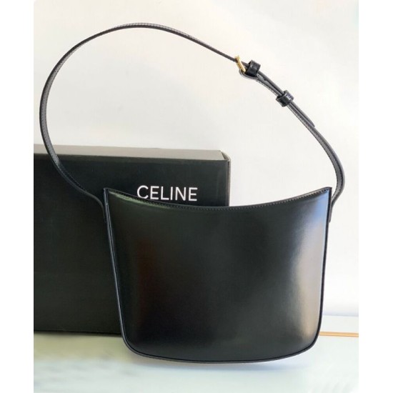 Replica Celine Medium Celine Croque Bag Black