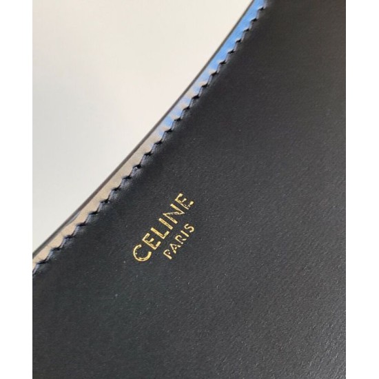 Replica Celine Medium Celine Croque Bag Black