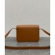 Replica Celine Classique Cuir Triomphe Bag In Natural Calfskin Coffee