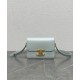 Fake Celine Teen Triomphe Bag Shiny Calfskin Blue Replica Fake Celine Teen Triomphe Bag Shiny Calfskin Blue Replica