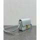 Fake Celine Teen Triomphe Bag Shiny Calfskin Blue Replica Fake Celine Teen Triomphe Bag Shiny Calfskin Blue Replica