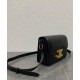 Replica Celine Teen Triomphe Bag Shiny Calfskin Black