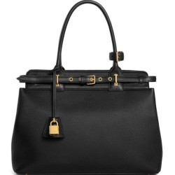 Fake Celine Conti Bag Supple Calfskin Black Replica
