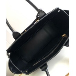 Fake Celine Conti Bag Supple Calfskin Black Replica