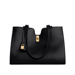 Replica Celine Cabas 16 Bag Smooth Calfskin Black
