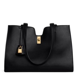 Replica Celine Cabas 16 Bag Smooth Calfskin Black