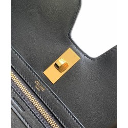 Replica Celine Cabas 16 Bag Smooth Calfskin Black