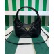 Replica Prada Nappa-leather Mini Bag With Topstitching 1BA384 Black