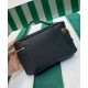 Replica Prada Leather Mini-bag 1BH202 Black