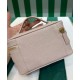 Fake Prada Leather Mini-bag 1BH202 Pink Replica