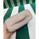 Fake Prada Leather Mini-bag 1BH202 Pink Replica
