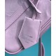 Fake Prada Medium Antique Nappa Leather Top Handle Bag 1BB092 Pink Replica
