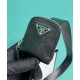 Replica Prada Antique Nappa Leather Multi-pocket Top-handle Bag 1BB099 Black
