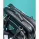 Replica Prada Antique Nappa Leather Multi-pocket Top-handle Bag 1BB099 Black