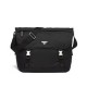 Replica Prada Re-Nylon And Saffiano Shoulder Bag 2VD052 Black