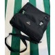 Replica Prada Re-Nylon And Saffiano Shoulder Bag 2VD052 Black