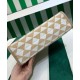 Fake Prada Small Prada Symbole Embroidered Fabric Handbag 1BA354 Cream Replica