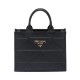 Replica Prada Small leather Prada Symbole Bag With Topstitching 1BA379 Black
