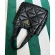 Replica Prada Medium Nappa-leather Tote Bag With Topstitching 1BG450 Black