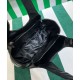 Replica Prada Medium Nappa-leather Tote Bag With Topstitching 1BG450 Black