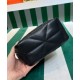 Replica Prada Small Nappa-leather Tote Bag With Topstitching 1BG451 Black