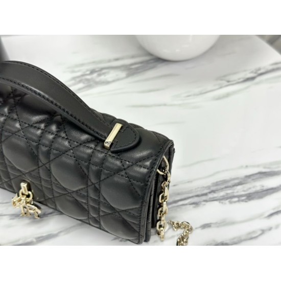 Replica Christian Dior Miss Dior Lady Dior Mini Bag Black