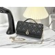 Replica Christian Dior Miss Dior Lady Dior Mini Bag Black