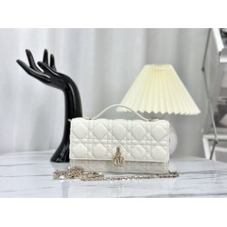 Replica Christian Dior Miss Dior Lady Dior Mini Bag White