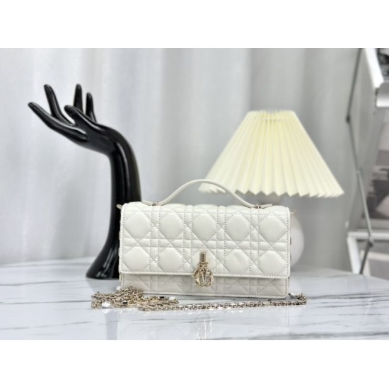 Replica Christian Dior Miss Dior Lady Dior Mini Bag White