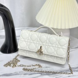 Replica Christian Dior Miss Dior Lady Dior Mini Bag White
