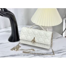 Replica Christian Dior Miss Dior Lady Dior Mini Bag White