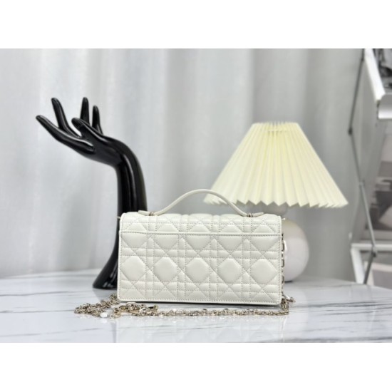 Replica Christian Dior Miss Dior Lady Dior Mini Bag White