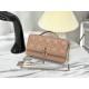 Replica Christian Dior Miss Dior Lady Dior Mini Bag Apricot