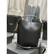 Replica YSL Saint Laurent Le 5 A 7 Bucket Bag Black