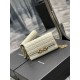 Fake YSL Saint Laurent Le Maillon Chain Wallet White Replica