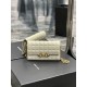Fake YSL Saint Laurent Le Maillon Chain Wallet White Replica