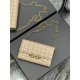 Replica YSL Saint Laurent Le Maillon Chain Wallet Apricot