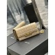 Replica YSL Saint Laurent Le Maillon Chain Wallet Apricot