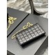Replica YSL Saint Laurent Le Maillon Chain Wallet Black