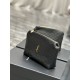 Replica YSL Saint Laurent Gaby Zipped Cosmetic Pouch 23CM Black Replica YSL Saint Laurent Gaby Zipped Cosmetic Pouch 23CM Black