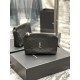 Replica YSL Saint Laurent Gaby Zipped Cosmetic Pouch 23CM Black Replica YSL Saint Laurent Gaby Zipped Cosmetic Pouch 23CM Black