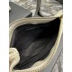 Fake YSL Saint Laurent Gaby Zipped Cosmetic Pouch 23CM White Replica Replica YSL Saint Laurent Gaby Zipped Cosmetic Pouch 23CM White