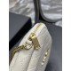 Replica YSL Saint Laurent Gaby Zipped Pouch Chain Bag 18cm White Replica YSL Saint Laurent Gaby Zipped Pouch Chain Bag 18cm White